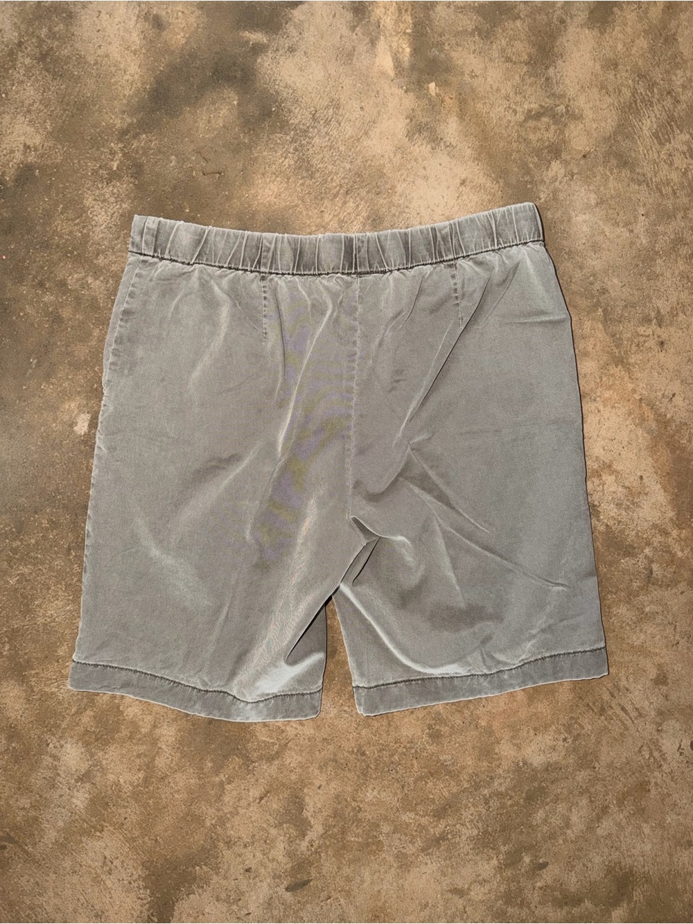 J. Jill Gray Tencel Blend Bermuda Shorts Petite 8 Patch Pocket Stretch - Picture 2 of 11